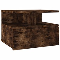 Nachttisch HäNgend RäUchereiche 40X31X27 Cm Holzwerkstoff