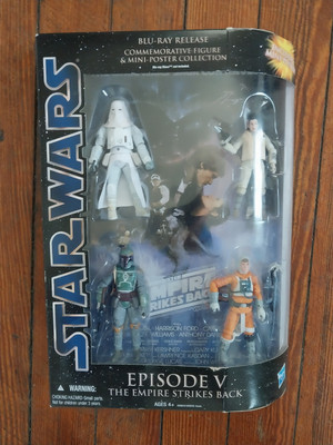Star Wars Episode V ESB Blu-Ray Commemorative Figure Collection Sealed Boba Fett