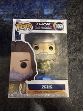 Funko Pop Marvel Thor Amor y Trueno Zeus Figura Vinilo # 1069 Protector Nuevo