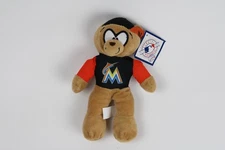 Miami Marlins Bear Fan With Cap 2015 Good Stuff MLB Approx. 8” Inches