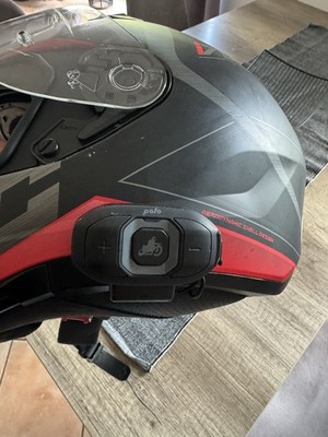 Motorrad Helm HJC i70 Inklusive Sena SF4 !!!  Top Helm wie Neu Cooles Design