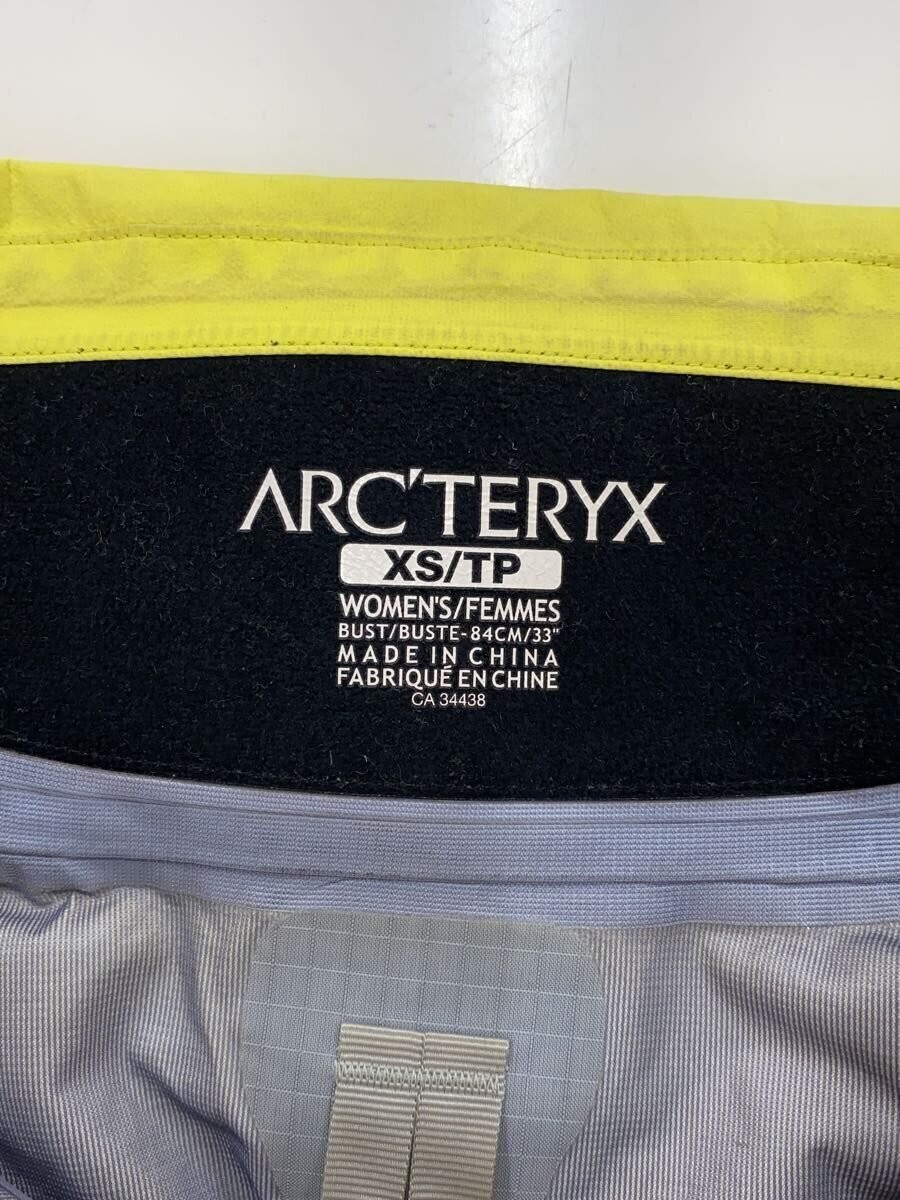 ARC'TERYX ARC TERYX Parka da montagna XS nylon YLW 13672 73265