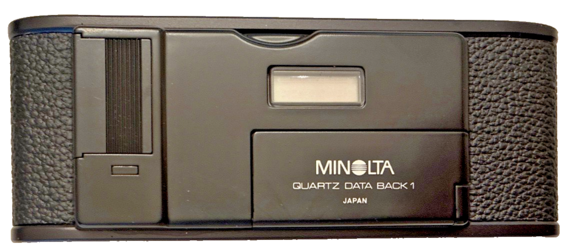 Minolta Quartz Data Back for a Minolta X-700 Single Lens Reflex