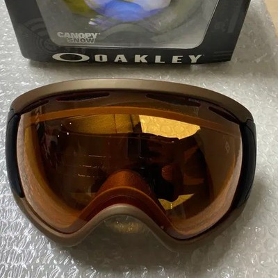 Oakley Canopy Snow Goggle White/Red Prism Lens New | eBay