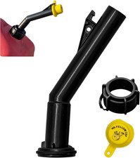 Gas Can Spout Replacement for Old Style Blitz Containers Nozzles, Caps Rings