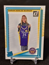SARAH ASHLEE BARKER - 2025 WNBA Donruss #100 Rated Rookie (RC) LA Sparks