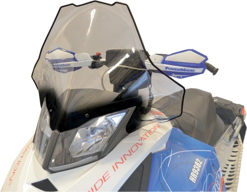 Powermadd - 13441 - Cobra Windshield, 20in Clear with Black Fade` Extra Tall - Picture 2 of 6