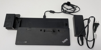 Lenovo ThinkPad Pro Docking Station USB 3.0 40A1 w/ VGA+DVI+OEM 90w AC Adapter