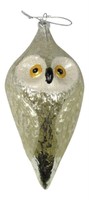 Owl Hanging Glass Ornament Vintage Drop Style on sale Owl Hanging Glass Ornament Vintage Drop Style on sale