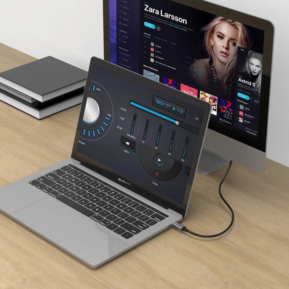 Thunderbolt 3 Cable 8.2ft (2.5m) 40Gbps USB4 Cable 20V/5A with Cypress chip - Image 4 of 4