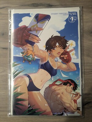 STREET FIGHTER MASTERS AKUMA VS RYU #1 CVR X2 KAJIN-MAN SAKURA BIKINI 