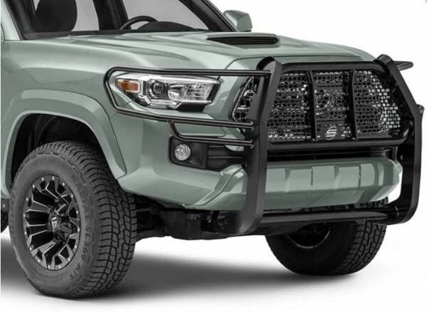 Steelcraft Automotive 50-3420C Black HD Grille Guard for 16-23 Toyota Tacoma Foto 3 de 3