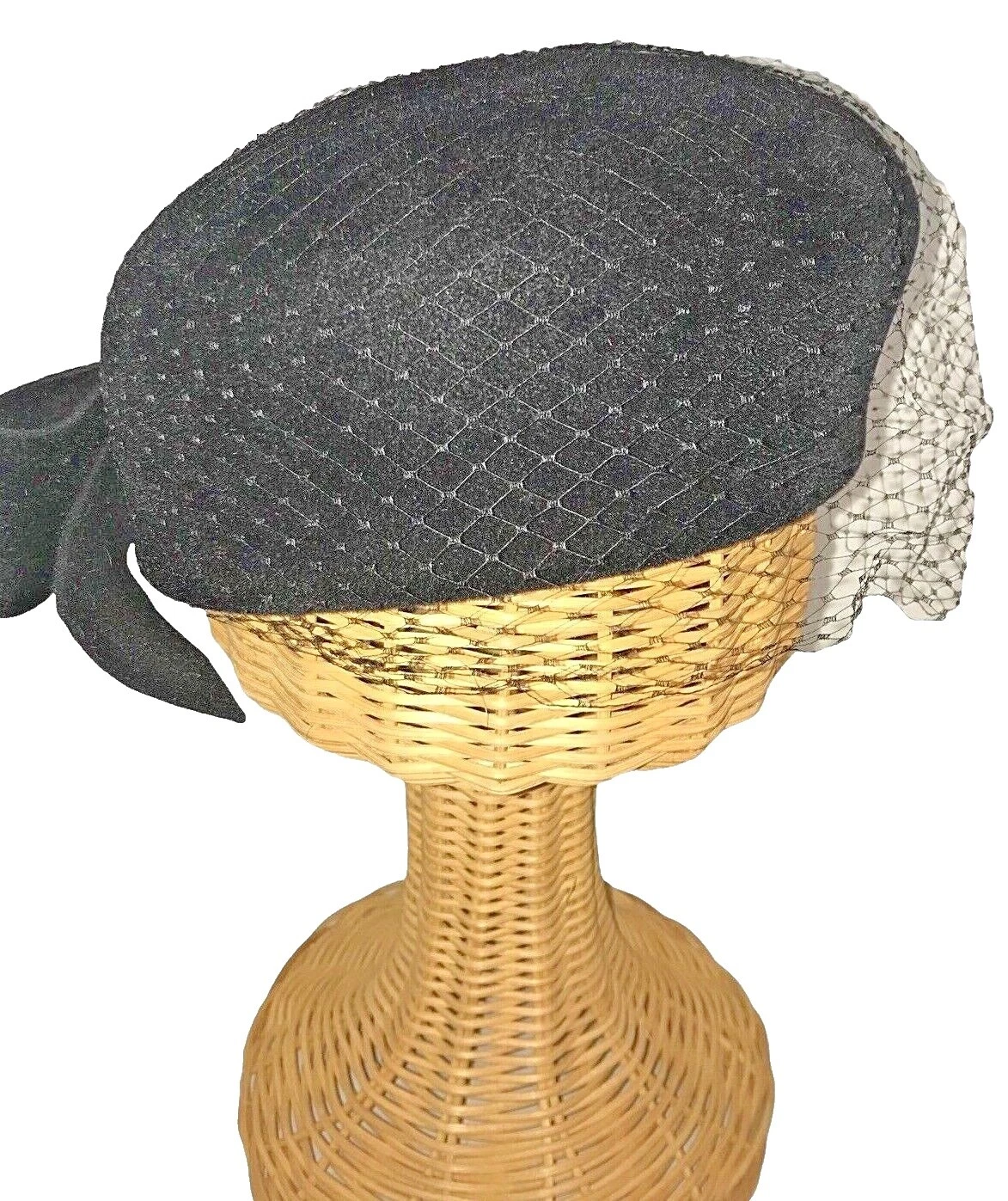 Pastillero Terciopelo Art Deco vintage sombreros para De mujer