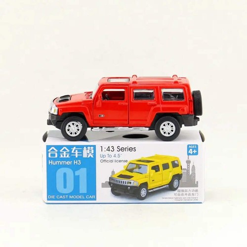 Hummer H3 1:43 Scale Model Car Metal Diecast SUV Toy Vehicle Gift Collection - Picture 9 of 9
