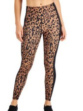 IDEOLOGY High Rise 7/8 Length Side Pockets Leggings Size XS Animal Retail 39.50