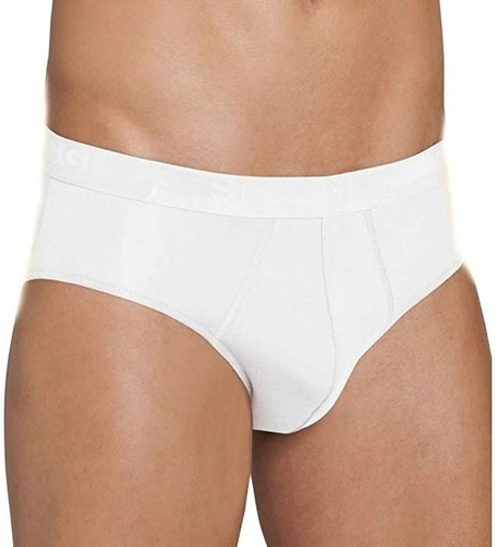 Mens Sloggi 2 pack White Ever new Briefs size 38 waist - Picture 2 of 7