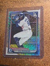 2024 Bowman Chrome Baseball 1st Bowman Card Mega Mojo # BCP-221 Emil Morales