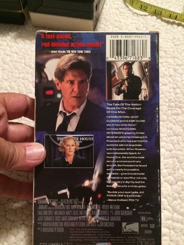 Air Force One (VHS, 1998) - Picture 2 of 2