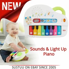 fisher price laugh and learn silly sounds light up piano