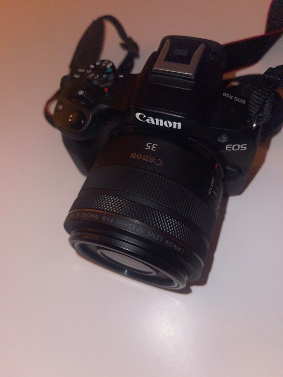 Canon - RF35mm F1.8 Macro IS STM Macro Lens for EOS R-Series