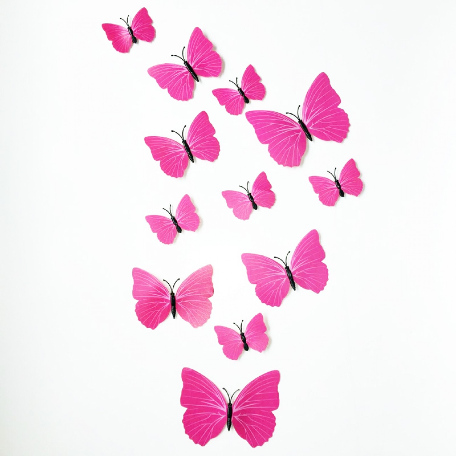 3D Butterflies Wall Stickers Home Decor Wall Poster Art Adhesive Vinyl Wall eBay