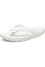 Crocs Classic Flip Flops White - US Men's 5 Women's 7