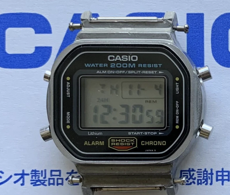 G-SHOCK DW-5600C-1V 901 module speed Working Digital