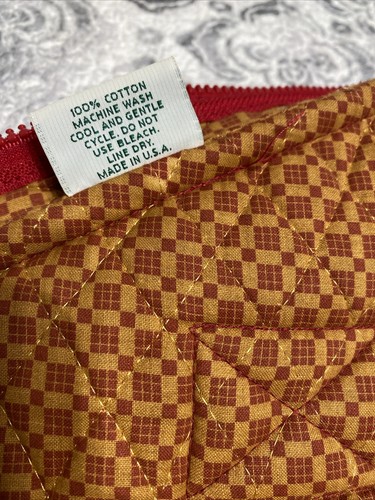 Vera Bradley Provinz rot hängende Bekleidungstasche weiches Reisegepäck ausverkauft Neu ohne Etikett - Bild 4 von 5