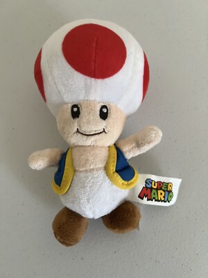 Toad Plush Super Mario 8  (2018)