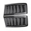 thumbnail 1  - 2x Car Hood Vent Bonnet RS Style Cover Engine Air Outlet Intake ABS Panel Trim 