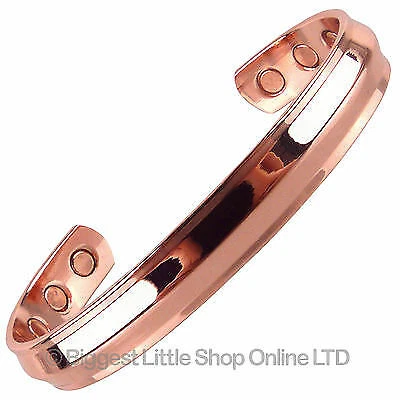 SISTO X Unisex Magnet Kupfer Armband/Armreif Fase 6 Magnete