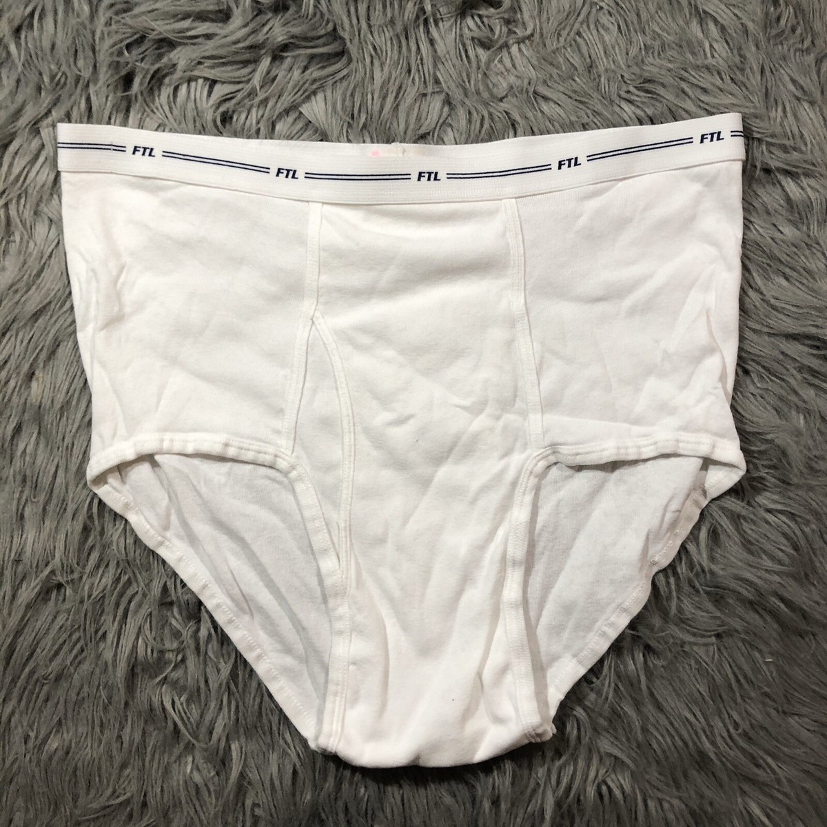 【L.E.E.Y】 LOGO BANDING BRIEFS Modelo Especial Logo Striped Band Men's Underwear Boxer