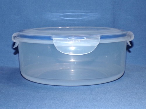 Contenedor de alimentos Lock N Lock tamaño 64 oz lado recto tazón de almacenamiento sin BPA nuevo - Imagen 5 de 5