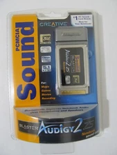 Creative PCMCIA Sound Blaster Audigy 2 ZS Notebook Audio Card