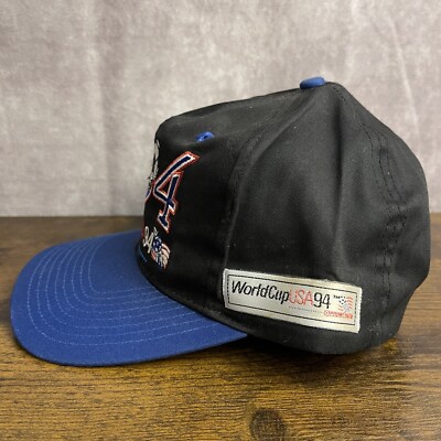 Vintage 1994 World Cup USA Soccer Snapback Hats Twins Enterprise