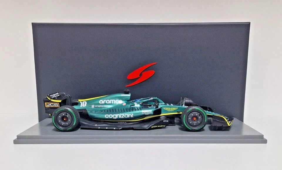 1:18 SPARK MODELLINO AUTO FORMULA 1 F1 ASTON MARTIN AMR22 STROLL GP 2022 DIECAST - Immagine 3 di 4