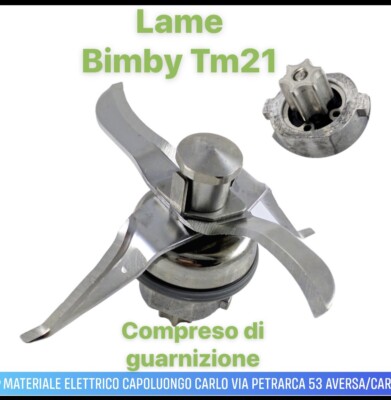 Lama Bimby Tm21 compatibile in Acciaio Inox alta qualità Coltelli di ricambio pe