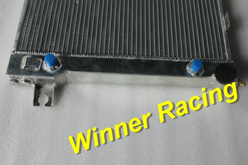 Radiador de aluminio Fit BMW 3 E30 320i 323i 325i 325ix 325e M20 AT 1982-1993 Foto 3 de 4