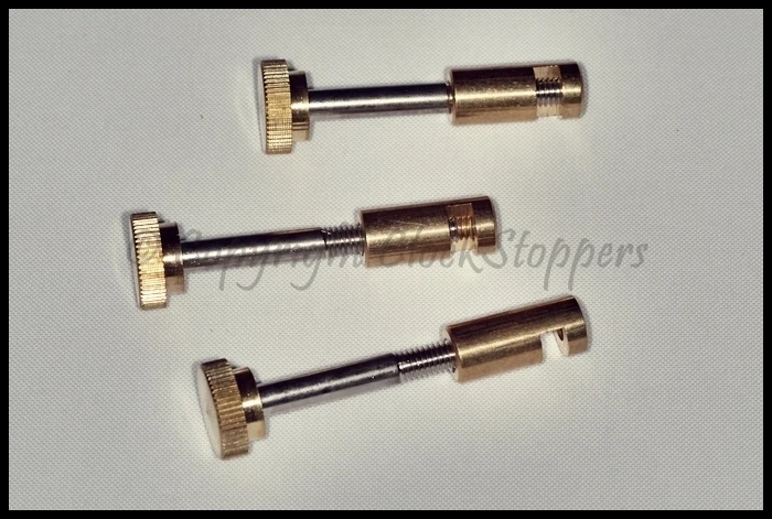 Clock Movement Legs Set of 3 - Movement Clamps Feet Stands for Servicing Repair