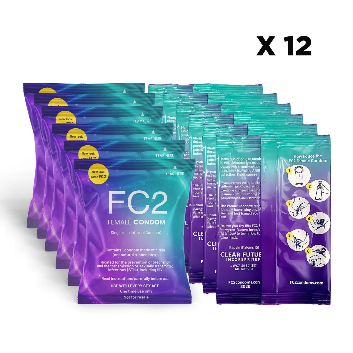 bestope 2pcs feminine condoms ultra thin latex lubricated female condoms K-Y Ultragel Lube, Personal Lubricant, NEW Water-Based Formula, Safe for  Anal Sex, Safe to Use with Latex Condoms, For Men, Women and Couples, Body  Friendly 1.5 | Giant Eagle main image 1
