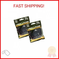 Heavy Duty Elastic No Tie Boot Laces for Boots and Shoes (2 Pair)