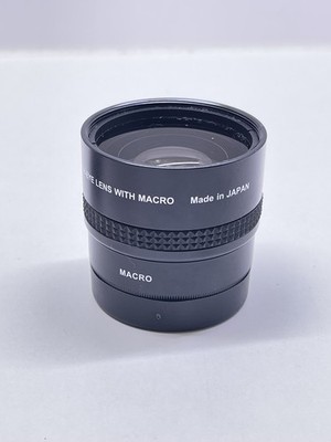 Fisheye Objektiv - Sanyo Semi-Fisheye Objektiv 0,42x + Makroadapter
