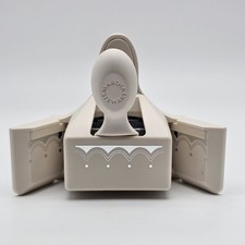 MARTHA STEWART CRAFT DOTTED LACE BORDER PAPER PUNCH EMBOSSER SCRAPBOOKING