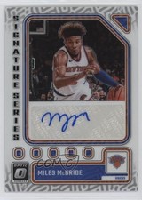 2023-24 Panini Donruss Optic Signature Series Miles McBride #SS-MMC Auto 0rd2