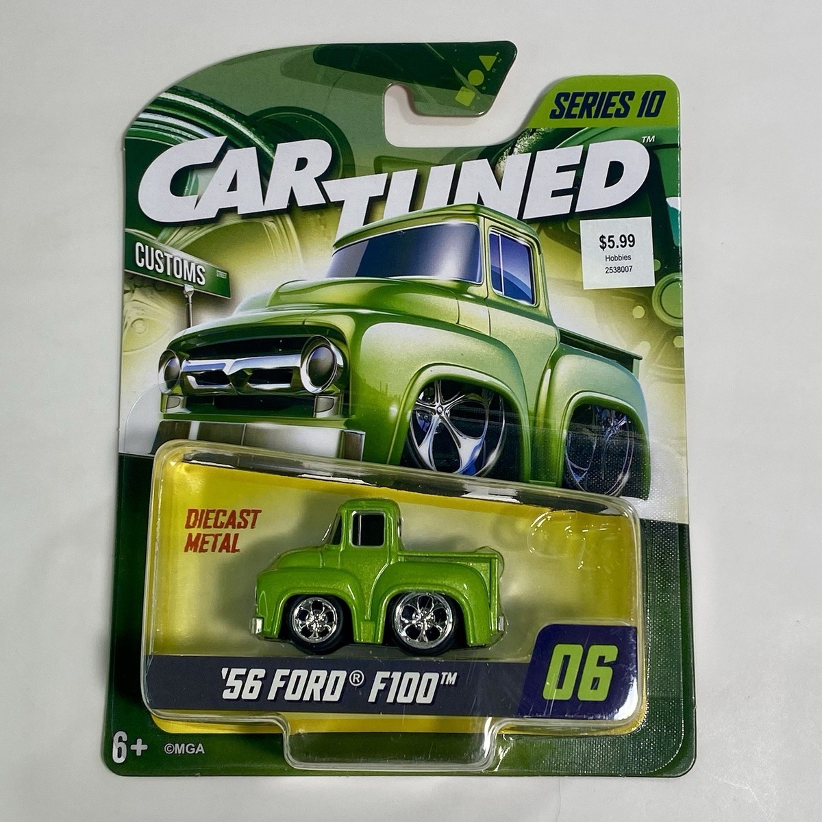 2026 Car Tuned Series 10 #6 '56 Ford F100 1:64 Diecast Metalflake