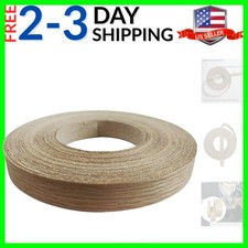 Real White Oak Wood Veneer Edge Banding Roll,7/8 Inch ×50ft,Preglued Iron On ...