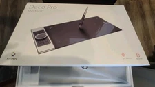 XP Pen Deco Pro Medium Graphics Drawing Tablet 11x6 Active Area 8192 MINT COND!!