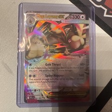 Mega Lopunny ex 084/094 Phantasmal Flames Holo EX 330 HP Gale Thrust Spiky Hopp…