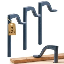 3-Pack Hold Fast Bench Dog Hole 8 Inch Wood Clamps - Steel Clamps