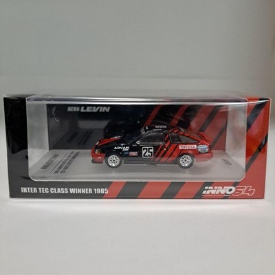 INNO64 INNO64 Corolla Levin AE86 ADVAN Diecast Model Car